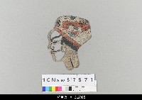 藏品(中國湖北皮影戲偶頭-生)的圖片